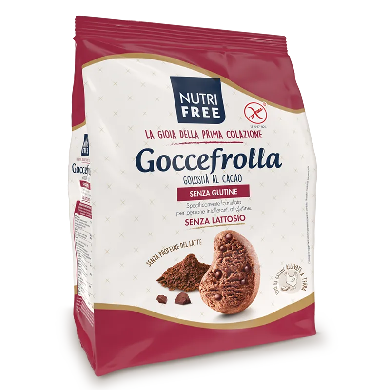 NUTRIFREE GOCCEFROLLA GOLOSITA' AL CACAO 400 G