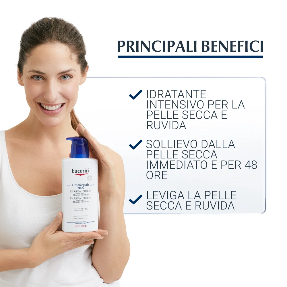 Eucerin Urea Repair Emulsione Corpo 400 ml Urea 5%
