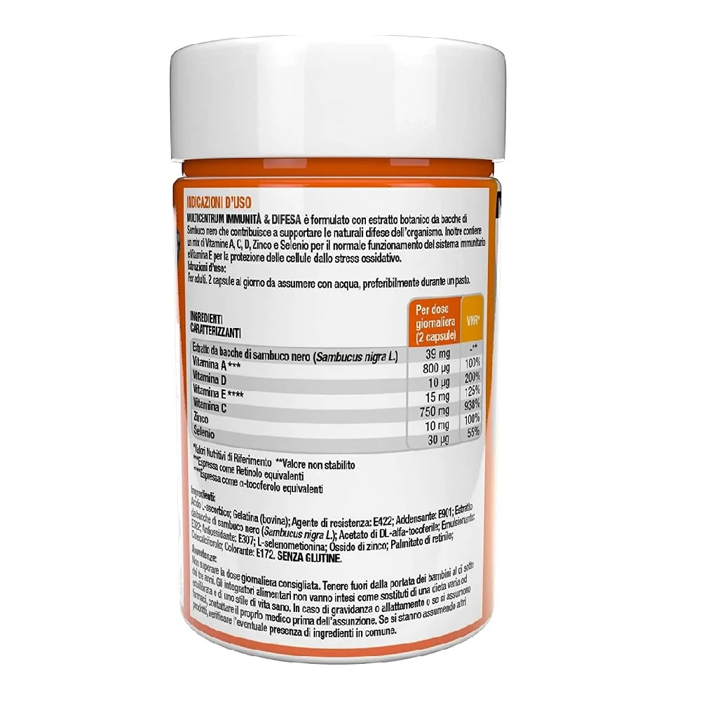 Multicentrum Immunità & Difesa 30 Capsule Benessere del Sistema Immunitario