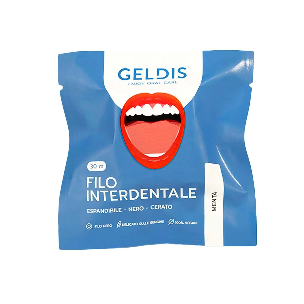 Geldis Doctor Filo Interdentale Menta/Fluoro 30 m Igiene dentale