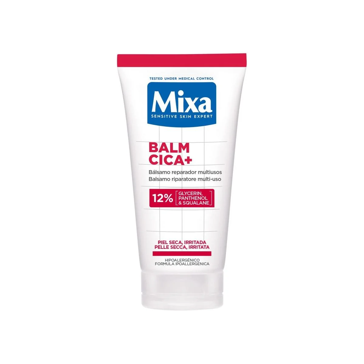 Mixa Urea Cica Repair Balm Cica+ Balsamo Multifuzione 50 ml Pelle Secca e Arrossata