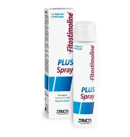 Fitostimoline PLUS Spray Ferite e Ustioni 75 ml Rigenerazione Cutanea