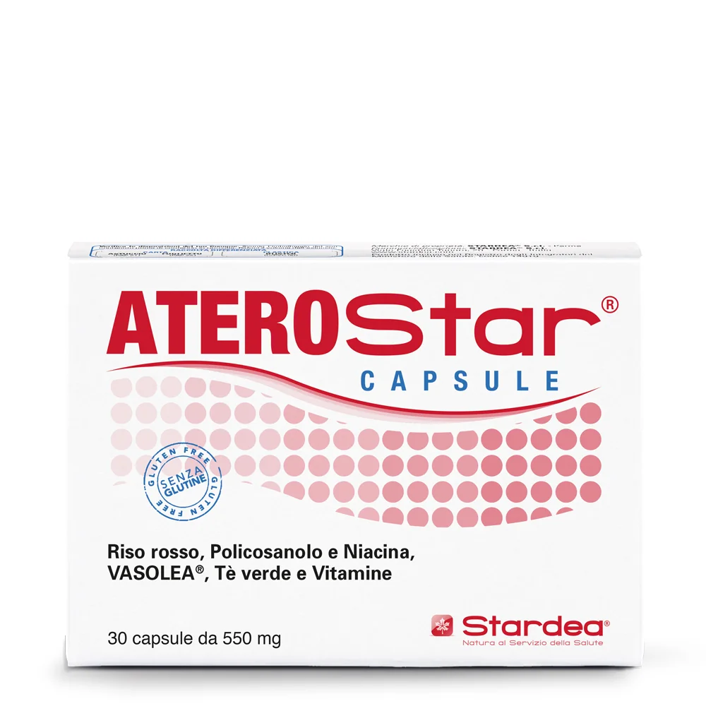 Aterostar 30 Capsule Per il Controllo del Colesterolo
