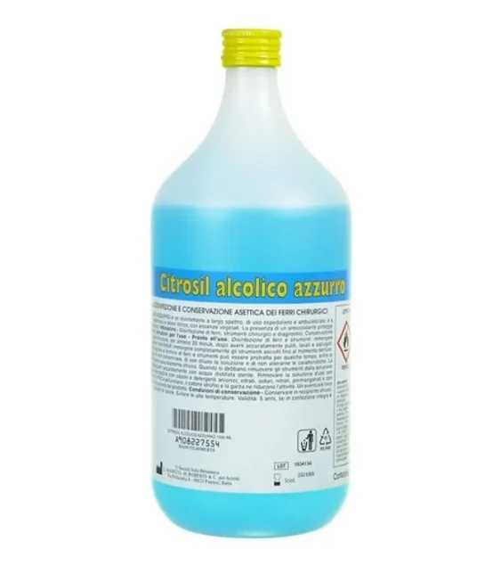 Citrosil Soluzione Alcolica Azzura 1000 ml Azione Battericida