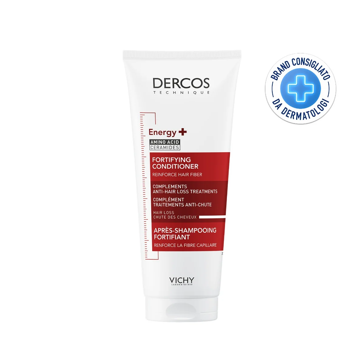 Vichy Dercos Balsamo Energizzante 200 Ml Completamento anticaduta