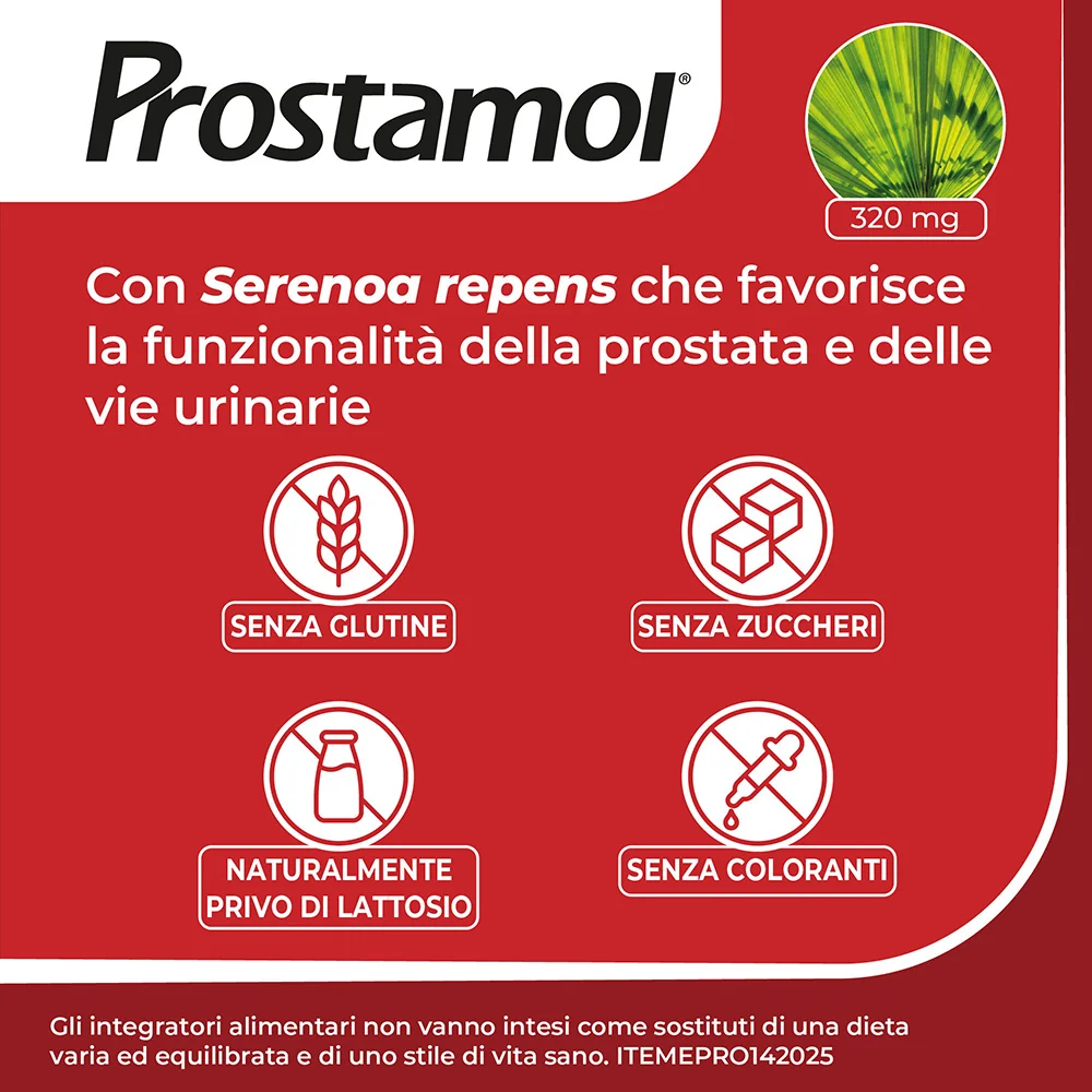 Prostamol 30 Capsule Molli Integratore Prostata e Vie Urinarie