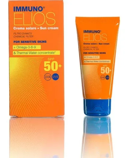 Immuno Elios SPF50+ Crema SolarePer Pelle Sensibile 50 ml