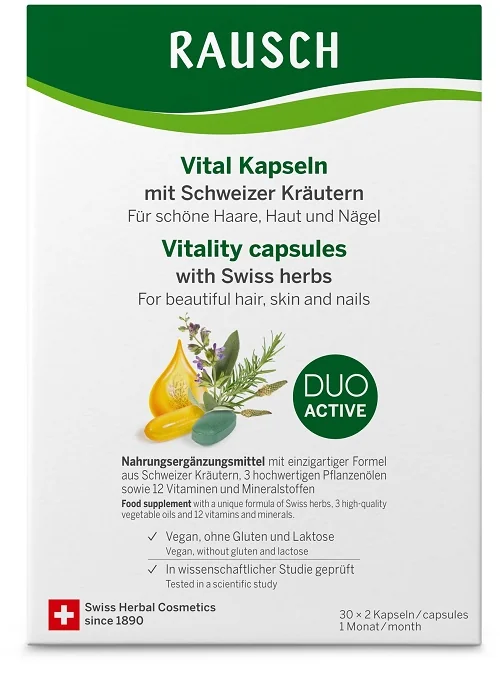 Rausch Capsule Vitalita' Alle Erbe Svizzere 60 Capsule