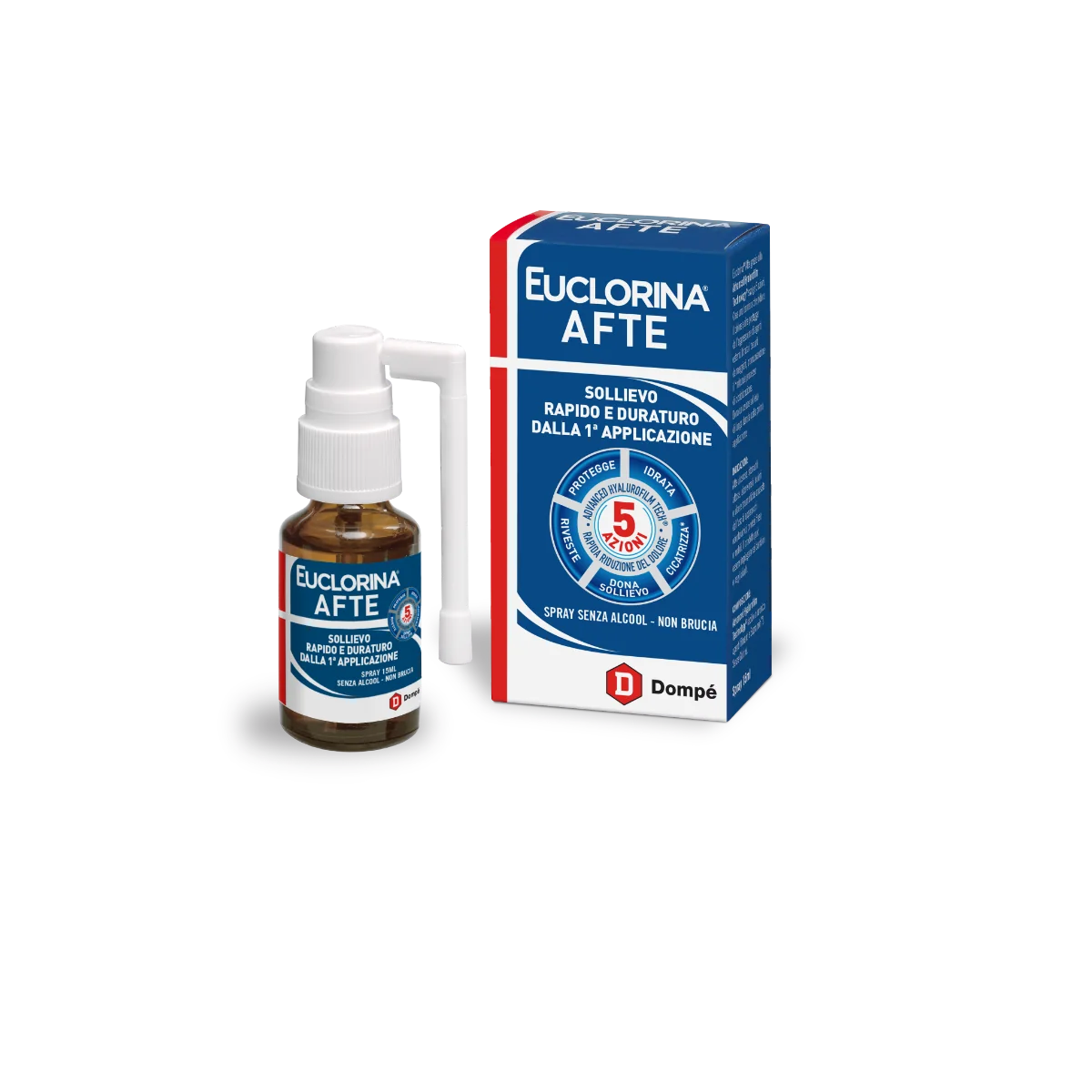 Euclorina Afte Spray 15 ml 