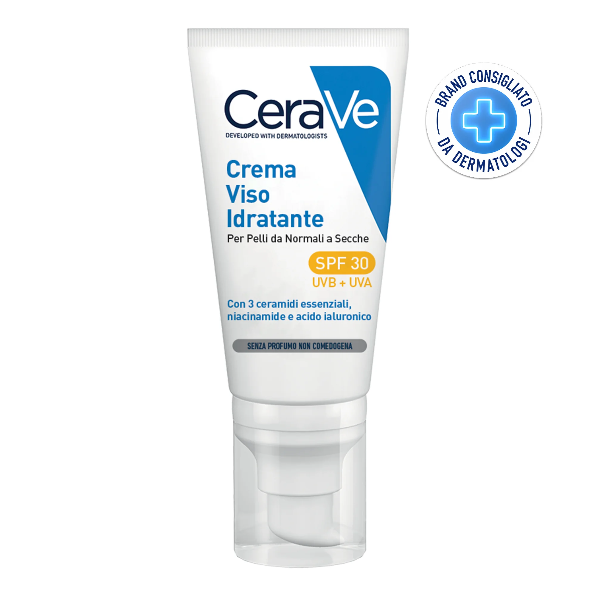 Cerave Crema Viso SPF30, 50 Ml Protezione solare