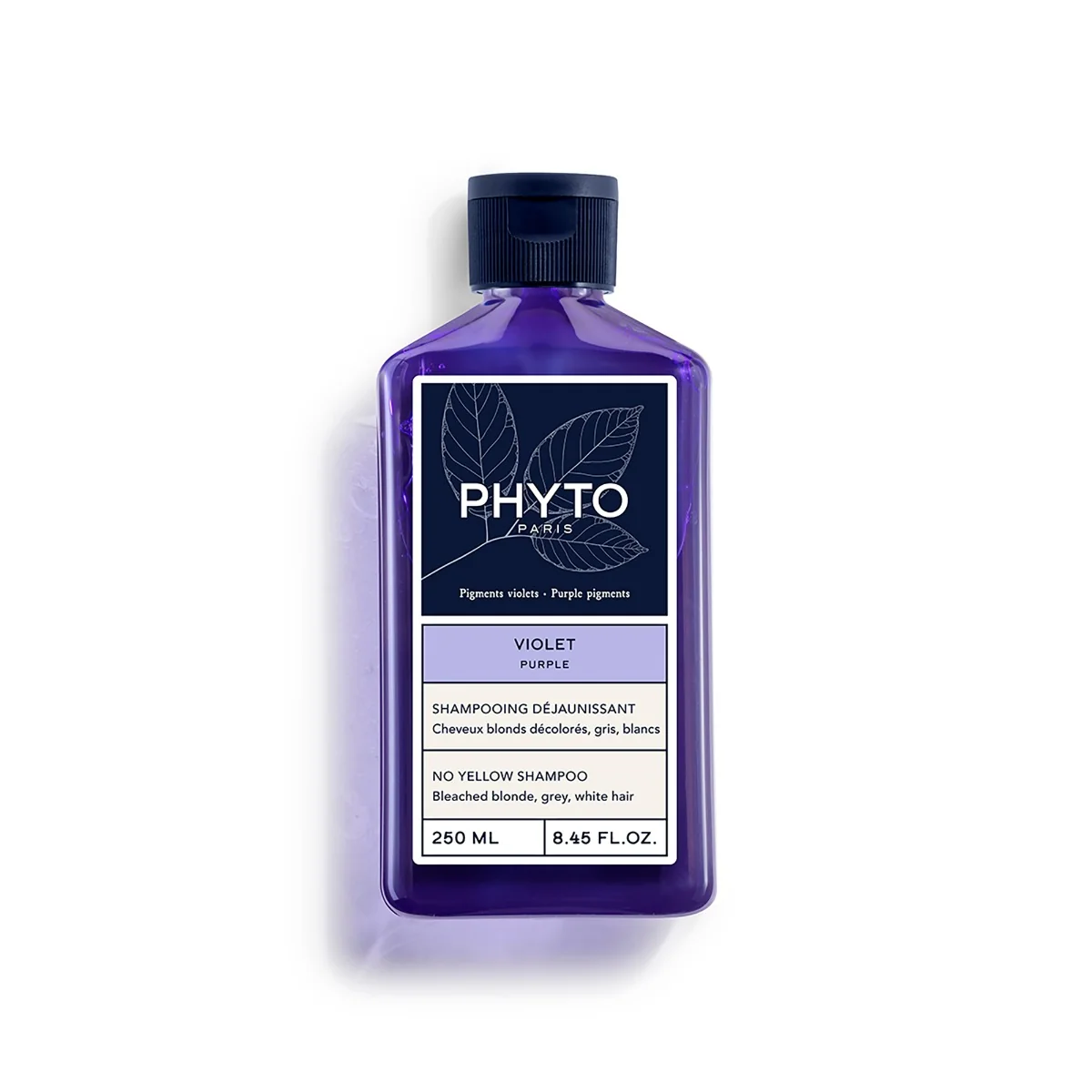 Phyto Violet Shampoo 250 ml Capelli biondi decolorati, grigi e bianchi