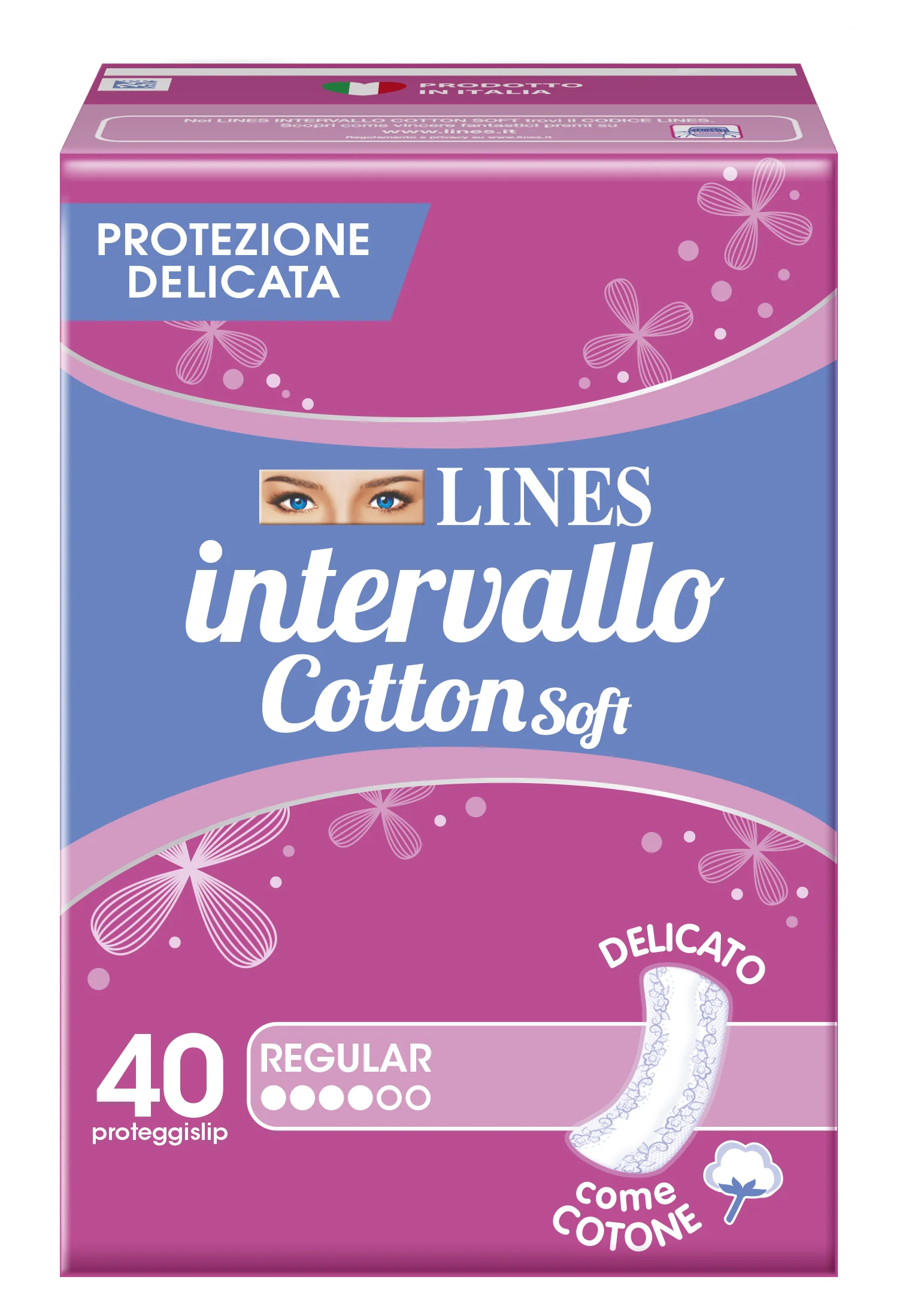 Lines Intervallo 40 Pezzi Ipoallergenici