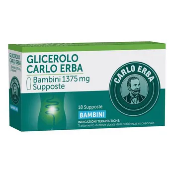 Glicerolo Bambini 18 Supposte 1375  mg 