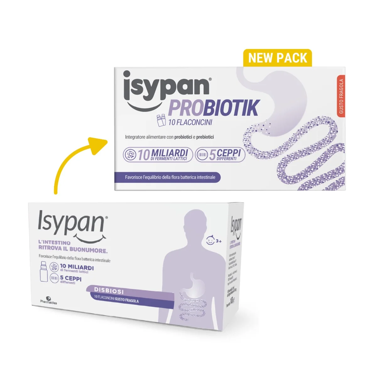Isypan Probiotik 10 Flaconcini 10 Ml Fermenti Lattici
