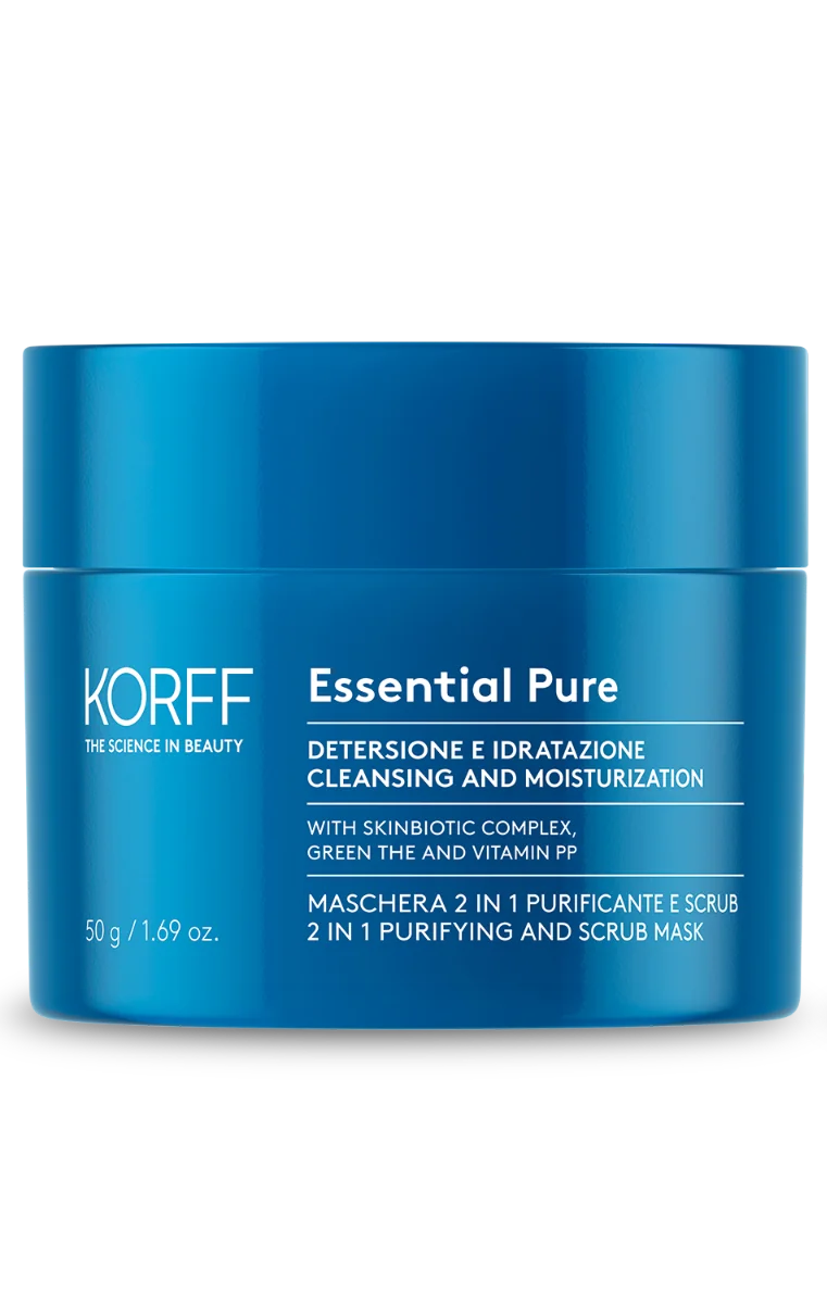 Korff Essential Pure 50 g Maschera Purificante Scrub
