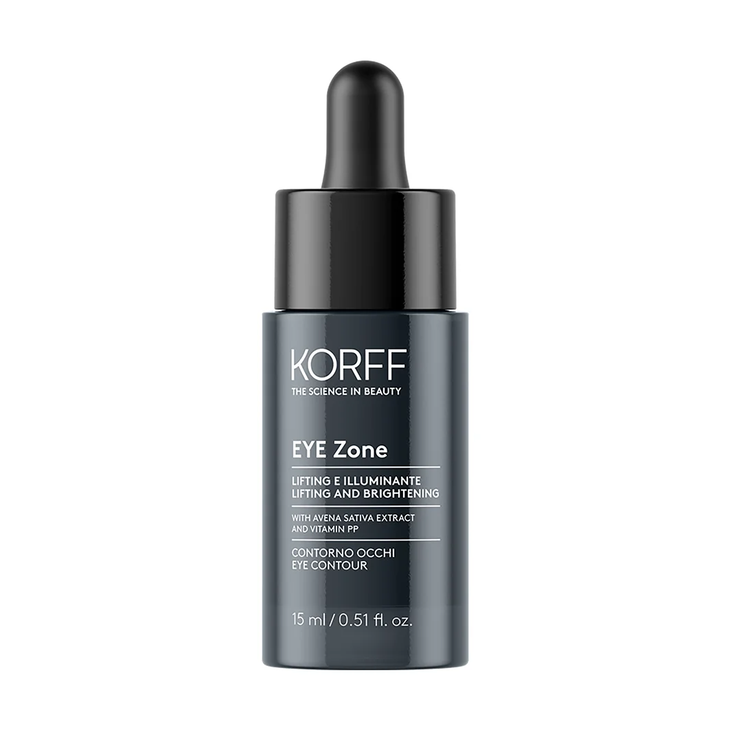 Korff Eyezone Contorno Occhi Lifting Illuminante 15 ml Per uno Sguardo Fresco e Luminoso