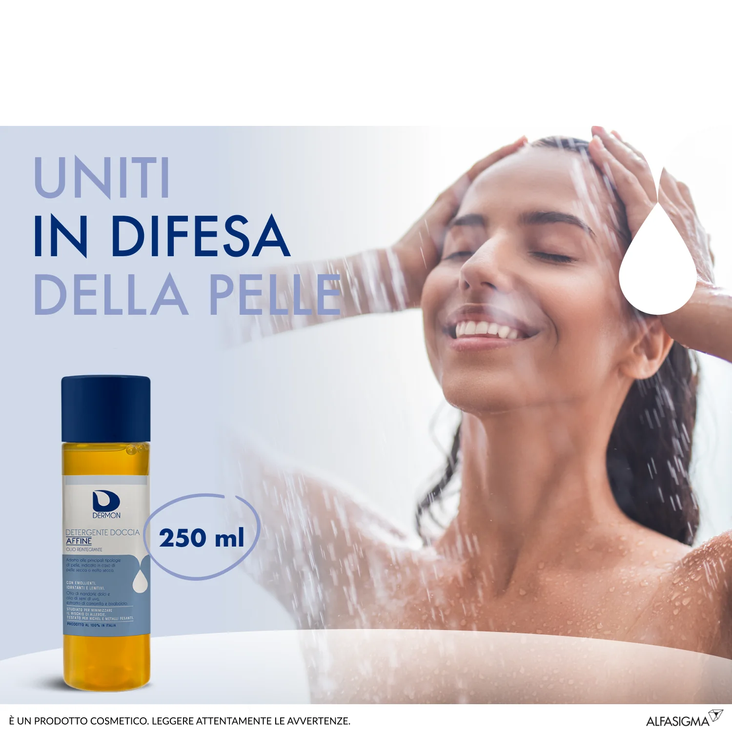 Dermon Detergente Doccia Affine 250 Ml Olio Reintegrante