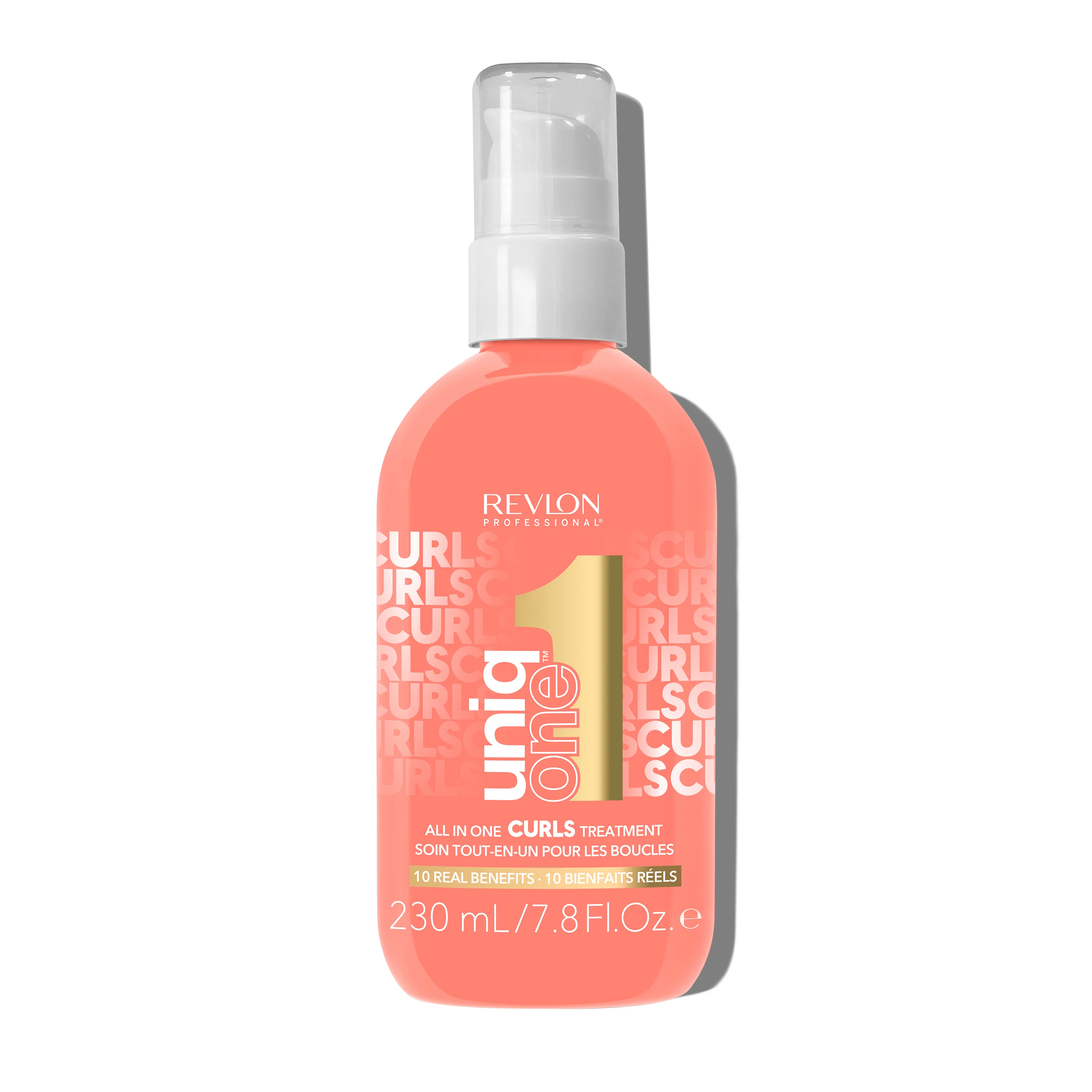 Revlon Uniqone All In One Curls Treatment 230 ml Trattamento senza risciacquo per capelli ricci