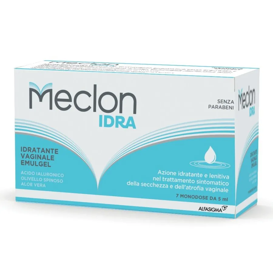 Meclon Idra Emulgel 7 Monodose 5 ml Idratazione Vaginale