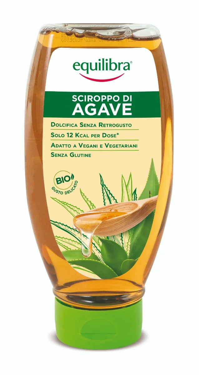 Equilibra Sciroppo D’Agave Bio e Vegan 690 g Dolcificante Naturale