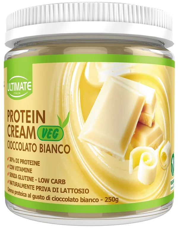 Ultimate Protein Cream Veg Cioccolato Bianco 250 G