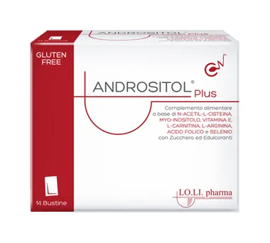 Andrositol Plus 14 Bustine - Integratore per la Fertilità Maschile