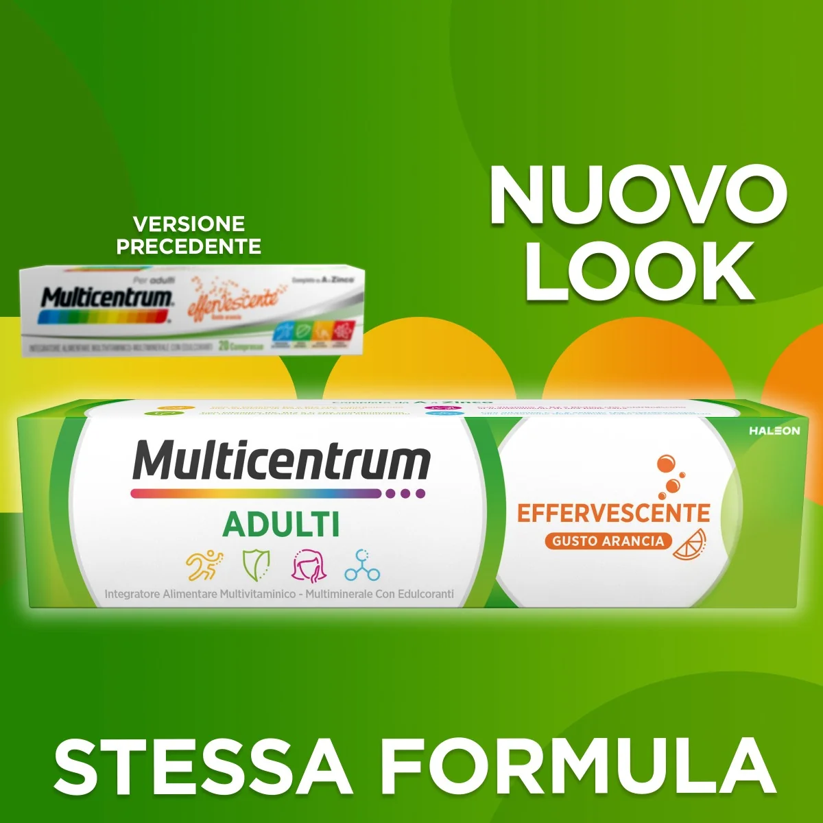 Multicentrum Effervescente Integratore Multivitaminico Multiminerale 20 Compresse Vitamine