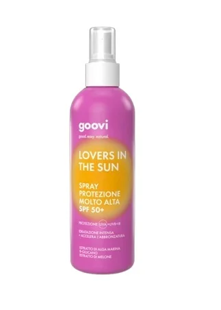 Goovi Lovers In The Sun Spray Protezione Molto Alta Spf50+ 200 Ml Solare corpo