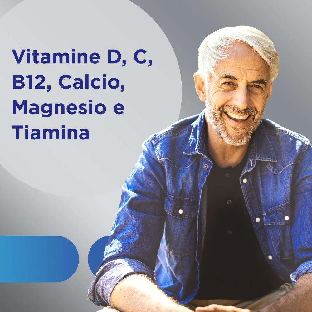 Multicentrum Uomo 50+ 30 Compresse Integratore Multivitaminico