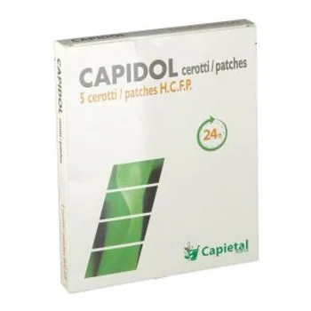 Capidol Cerotti Dermici 5Pz Dolori Muscolari e Articolari