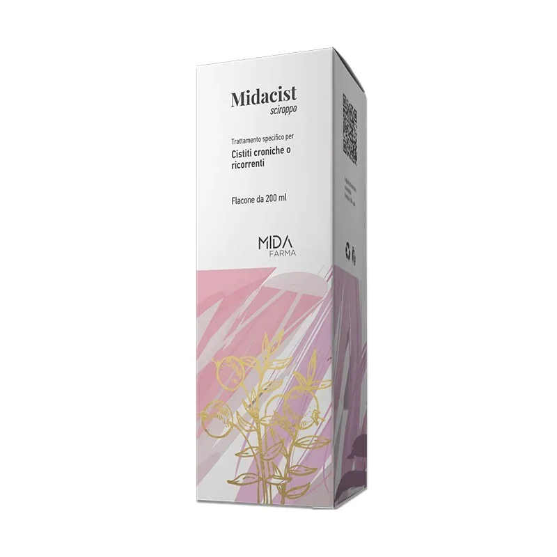 Midacist Sciroppo 200 ml Cistiti Croniche o Ricorrenti