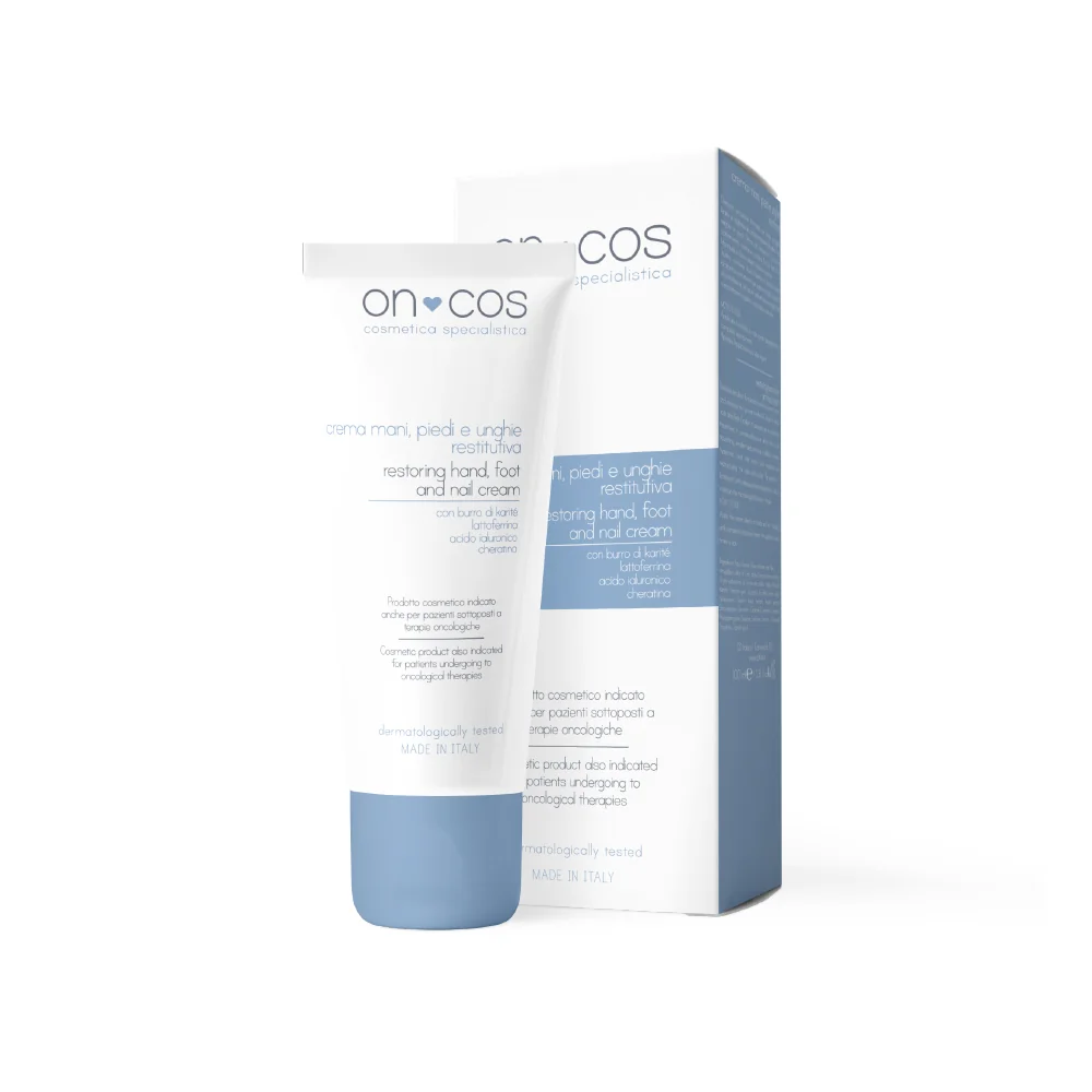 Oncos Crema Mani, Piedi E Unghie 100 Ml Prodotto per Pazienti Oncologici