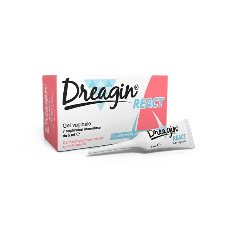 Dreagin React Gel 7 Tubi Monod Secchezza Vaginale