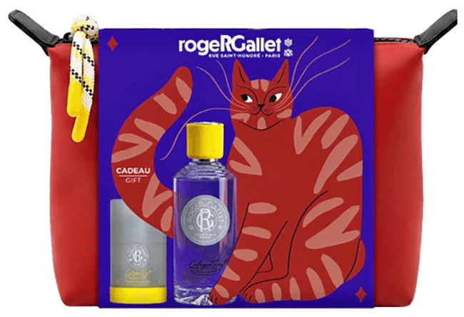 Roger&Gallet Set Natale Trousse Twist 100 ml Cofanetto Regalo Maschile