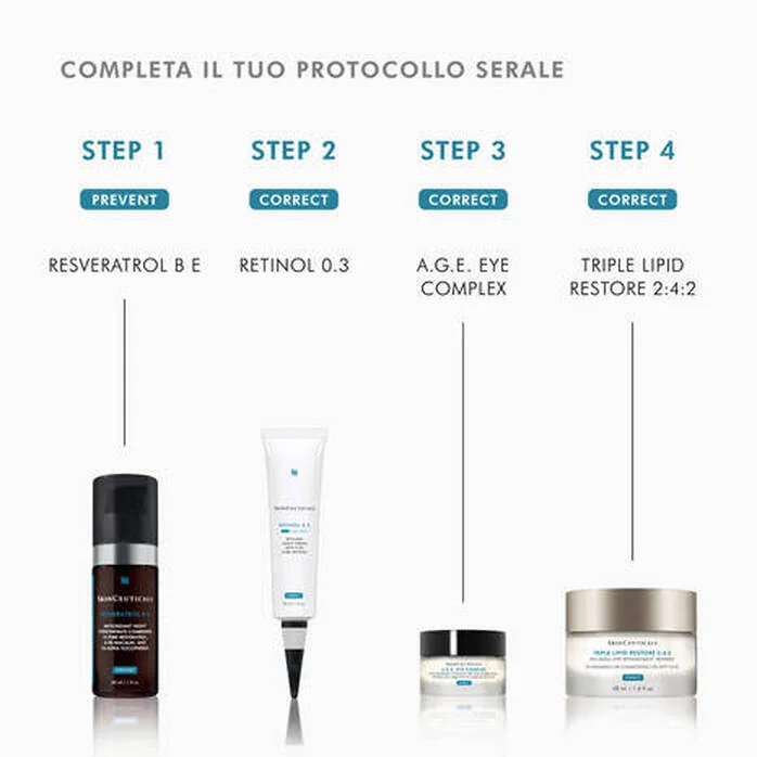 SkinCeuticals Retinol 0,3% Trattamento Notte 30 ml Antirughe Antimacchie
