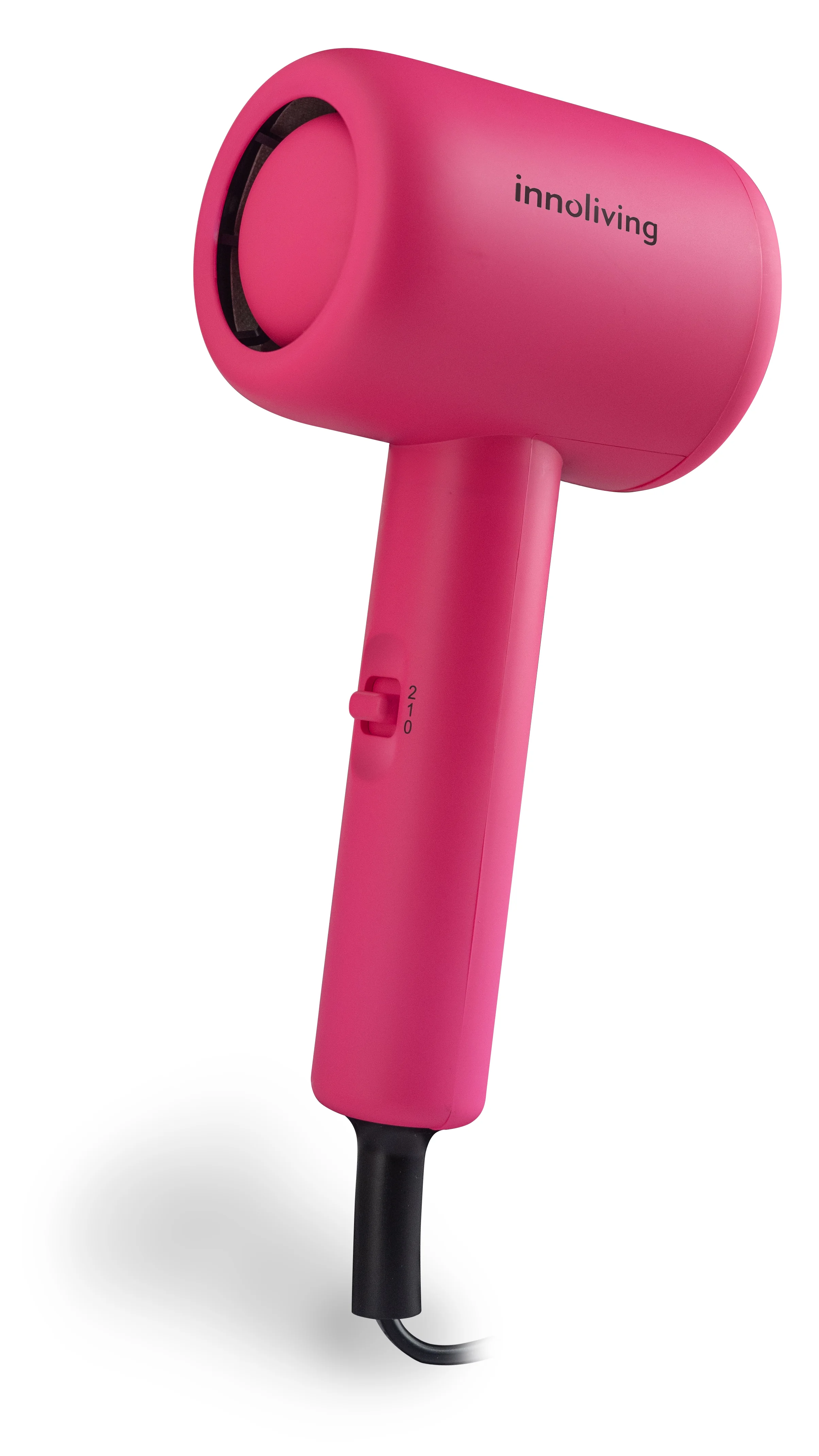 Innoliving Asciugacapelli 1000W Fucsia Asciugacapelli Portatile