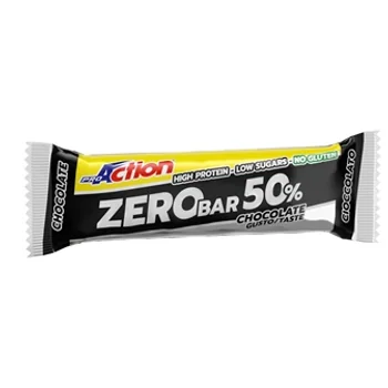 ProAction Zero Bar 50% Barretta Iper Proteica Gusto Cioccolato 60 g