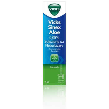 Vicks Sinex Aloe Nebulizzatore 15 ml 0,05% 