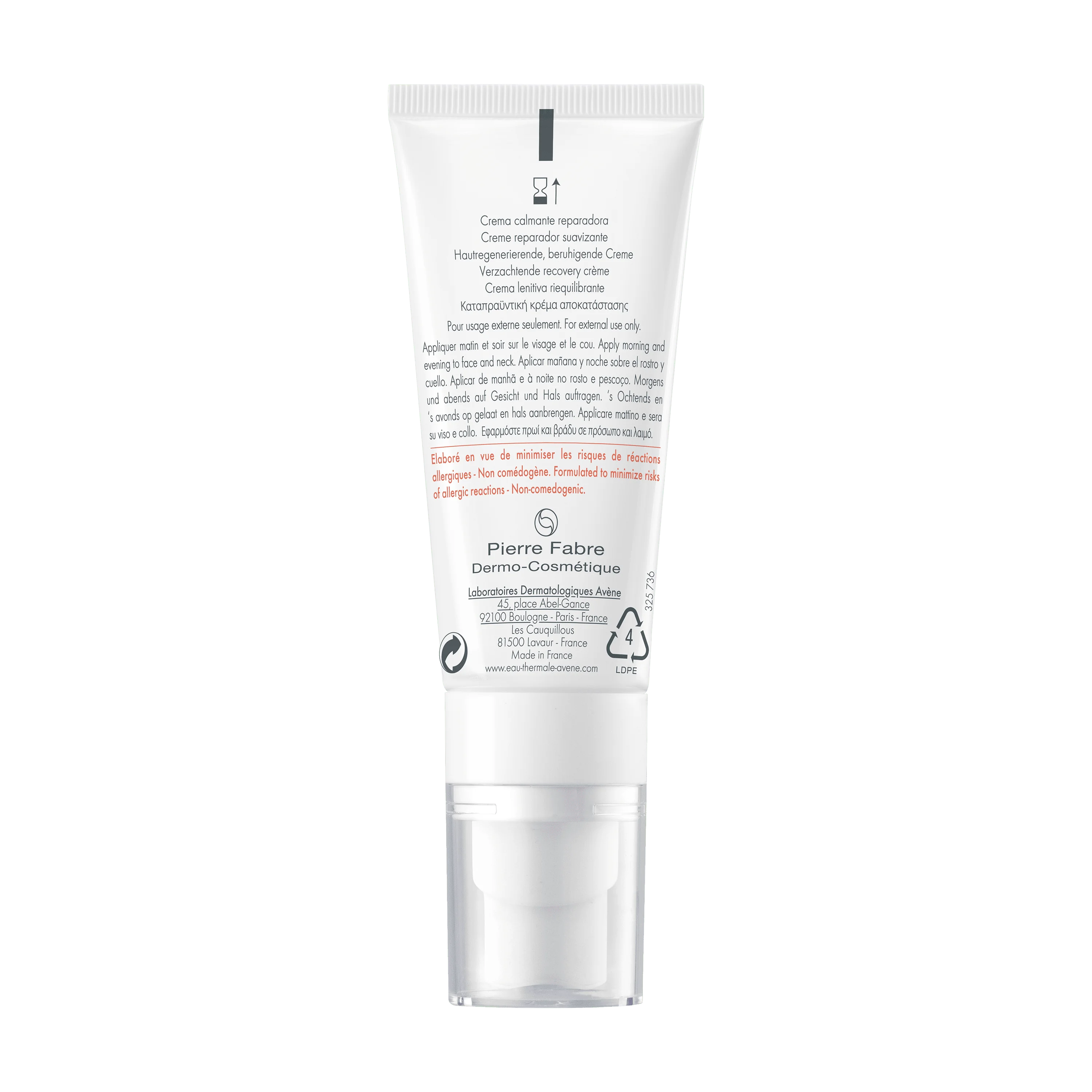 Avène Tolérance Control Crema Lenitiva 40 ml Riequilibrante