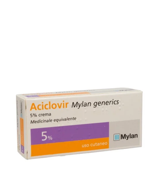Aciclovir Crema Dermatologica 3 G 5%