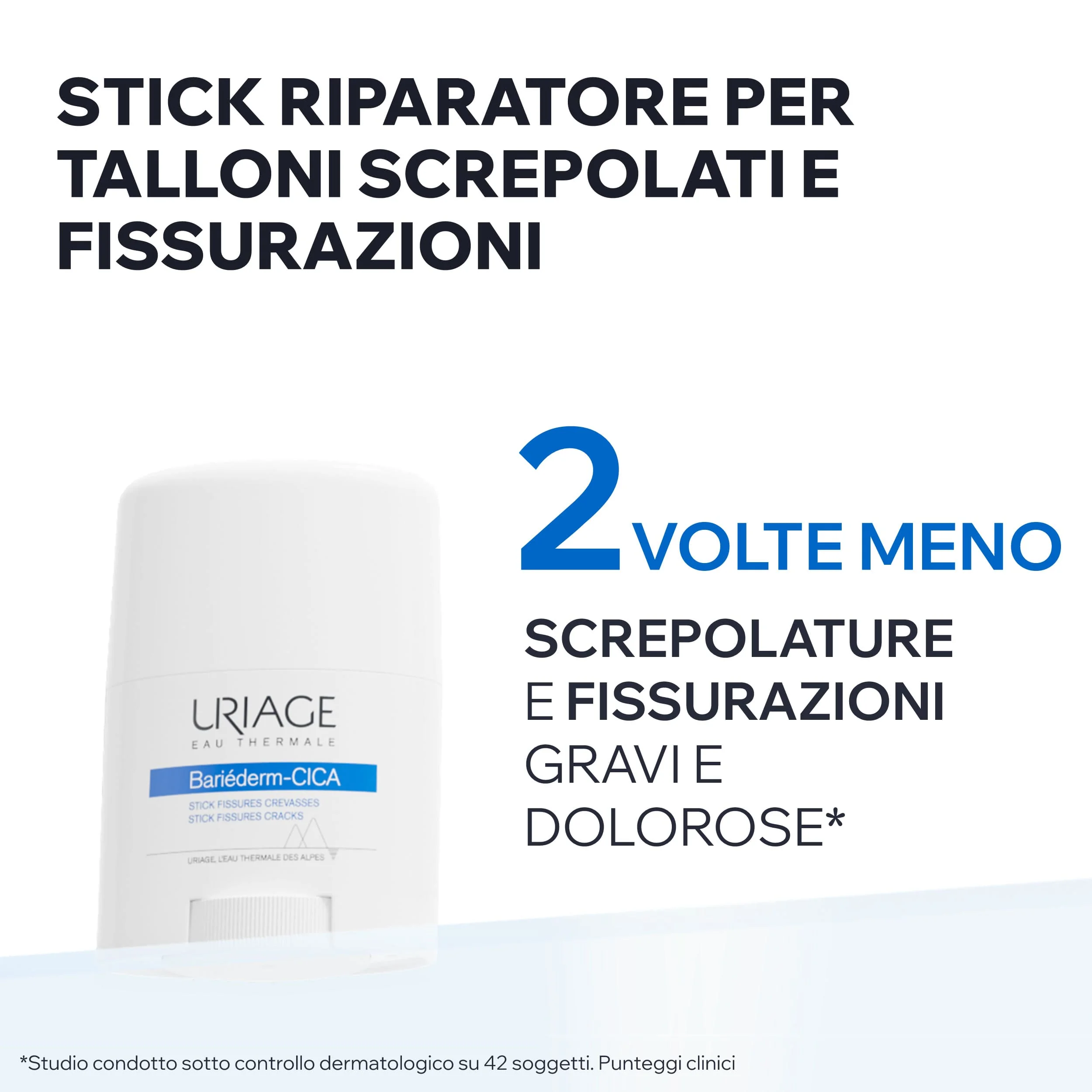 Uriage Barièderm Stick Isolante Riparatore 22 g Pelle Secca e Screpolata
