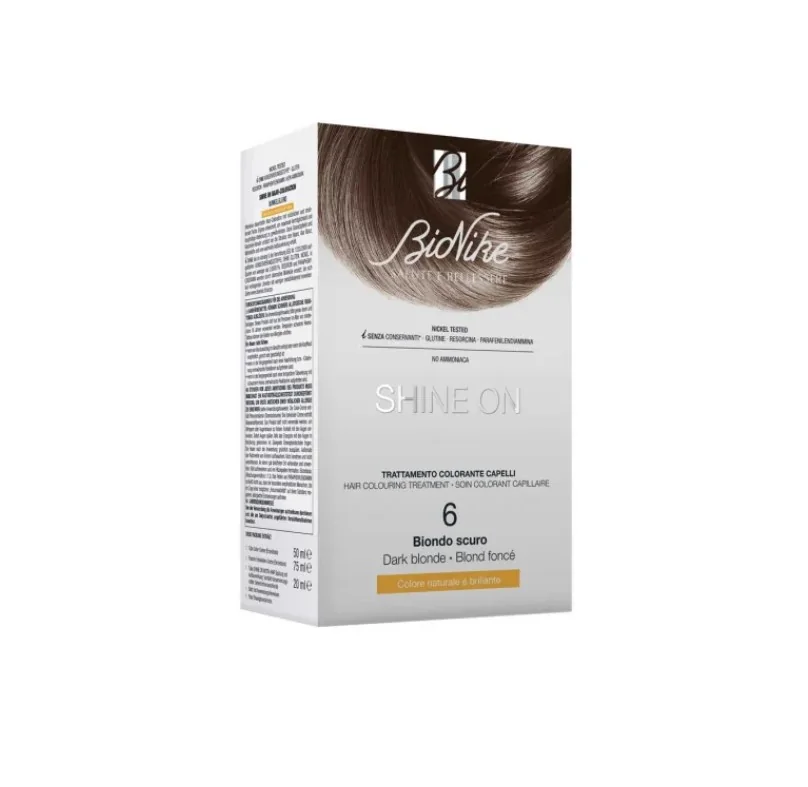 Bionike Shine On 6 Biondo Scuro Trattamento Colorante Capelli