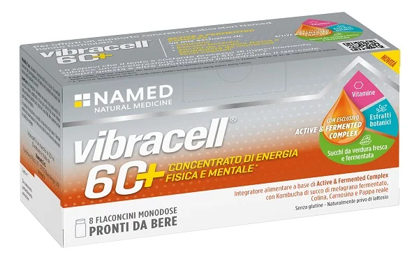 Vibracell 60+ 8 Flaconcini 15 Ml