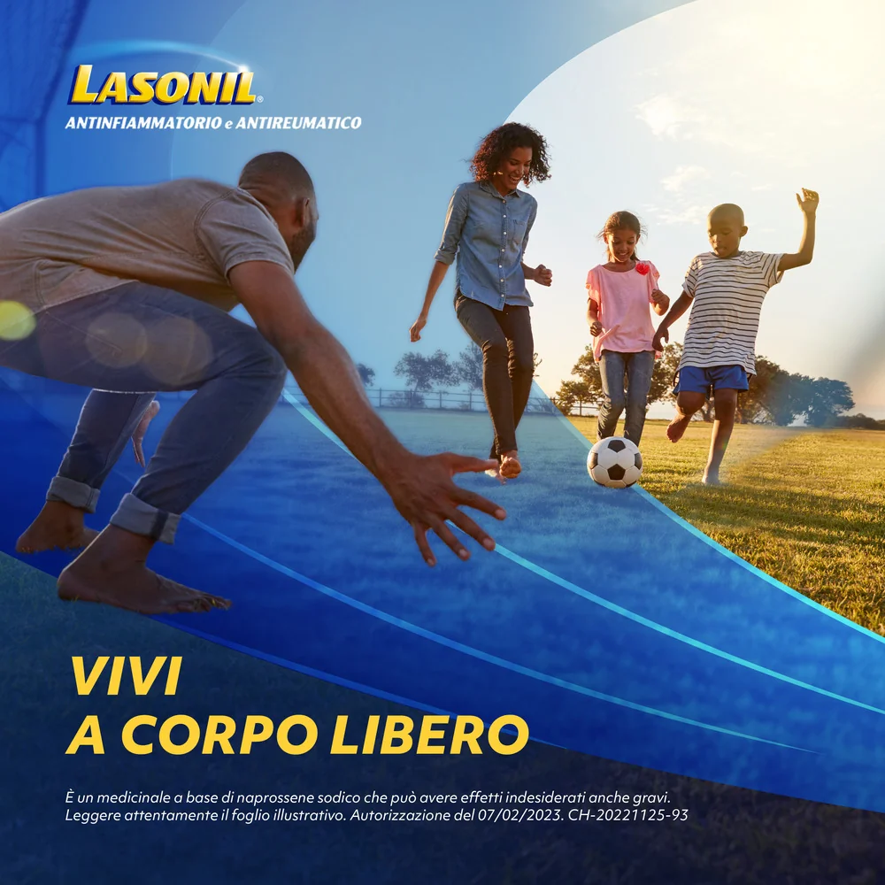 Lasonil Antidolorifico e Antinfiammatorio 24 Compresse Dolore