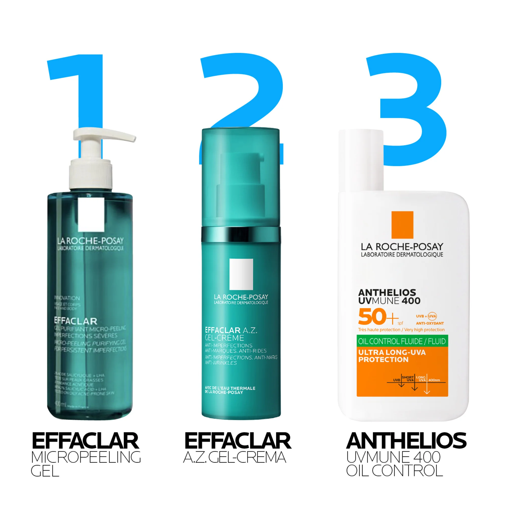 La Roche Posay Effaclar A.Z. Gel Crema 40 Ml Idratante