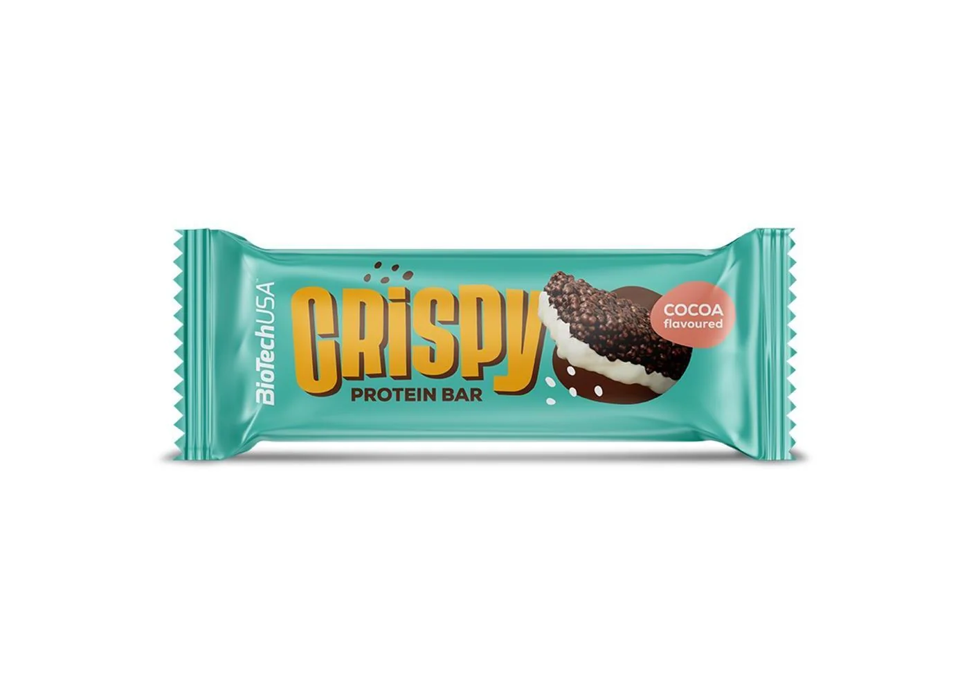 Biotechusa Crispy Protein Bar Cacao 40 g Barretta Proteica