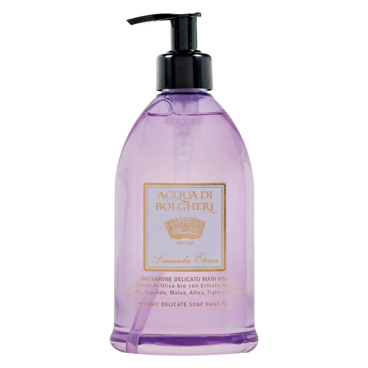 Acqua Di Bolgheri Sapone Delicato Bio Lavanda 500 Ml