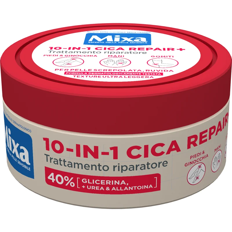 Mixa Cica Repair 10In1 Crema Trattamento Riparatore 150 Ml Trattamento Corpo Intensivo e Multiuso