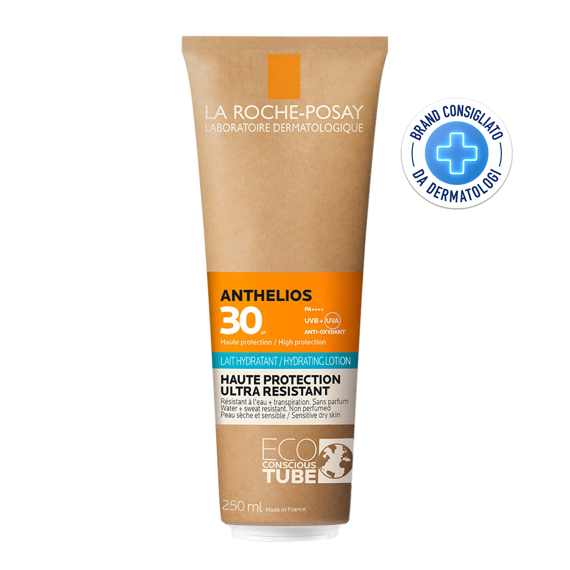 La Roche Posay Anthelios Latte Idratante SPF30, 250 Ml Protezione solare corpo