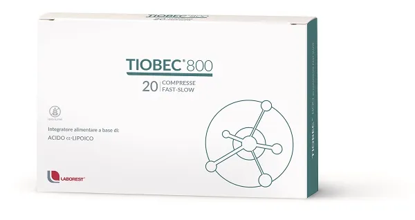 Tiobec 800 20 Compresse Fast-Slow - Integratore Antiossidante